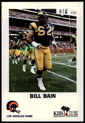 1985 Los Angeles Rams Police Bill Bain